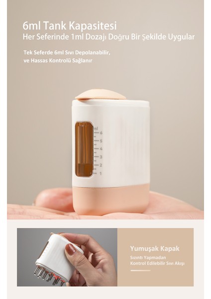 Mikroakım ve Kırmızı Işık Teknolojili Saç Masaj Aleti fiyatları