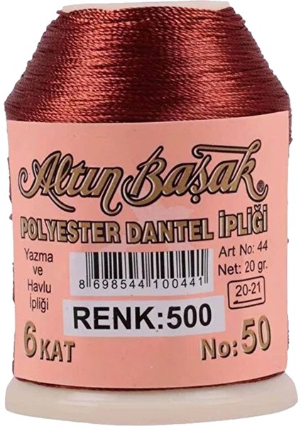 3 Adet Altınbaşak Oya ve Dantel Ipi 20 gr - Royaleks - No: 500 - 186 - 028