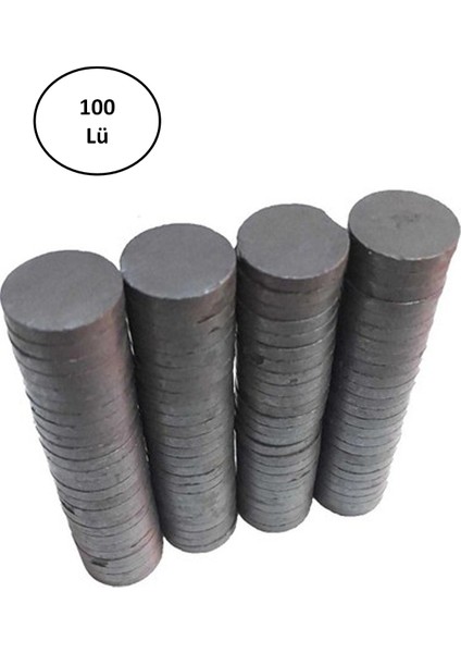 Mıknatıs Deliksiz ST05093 - 100'LÜ Paket