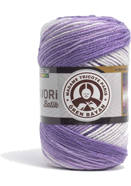 1 Adet Favori Batik El Örgü ipliği 100 gr 912