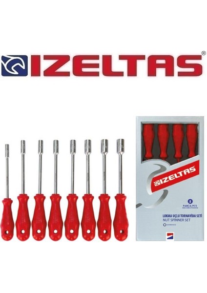 Lokma Uçlu Tornavida Takımı 8 Parça