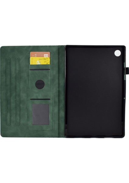 Samsung Galaxy Tab A8 10.5 X200 / X205 Için Deri Kılıf (Yurt Dışından)