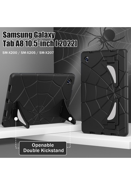 Samsung Galaxy Tab A8 10.5 2021 Için Silikon + Pc Tablet Kılıfı (Yurt Dışından)
