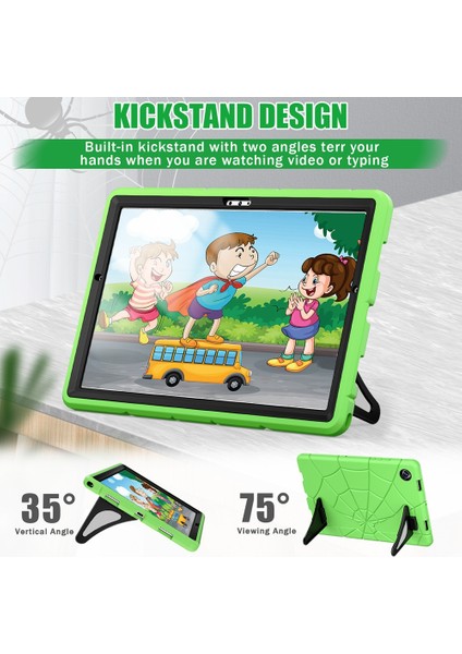 Samsung Galaxy Tab A8 10.5 2021 Için Silikon + Pc Tablet Kılıfı (Yurt Dışından)