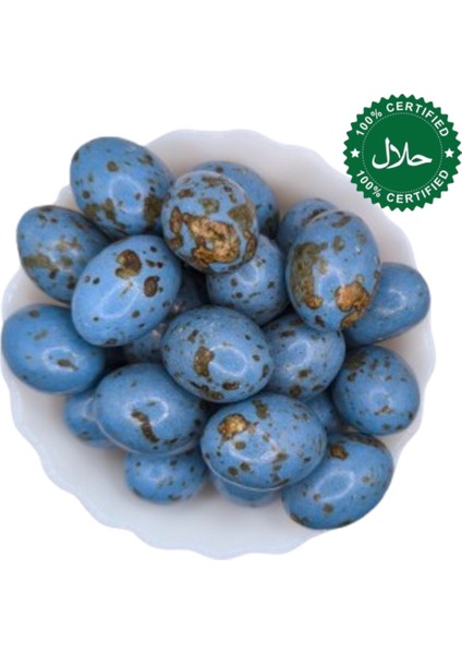 Bıldırcın Yumurtası Mavi Draje 100 gr