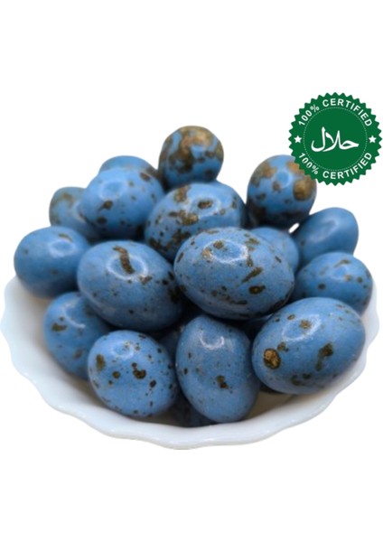 Bıldırcın Yumurtası Mavi Draje 100 gr