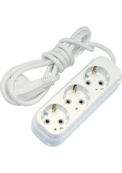 3'lü Topraklı Kablolu Priz 5 mt-81836