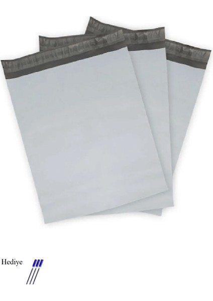 Cepsiz Mini Boy Kargo Poşeti 17X25+4 cm - 250 Adet (40+40=80 Mikron)