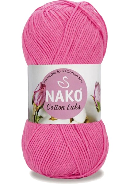 5 Adet Cotton Lüks Yelek Tunik Kazak Bluz Hırka ipi Yünü Koyu Pembe 97550