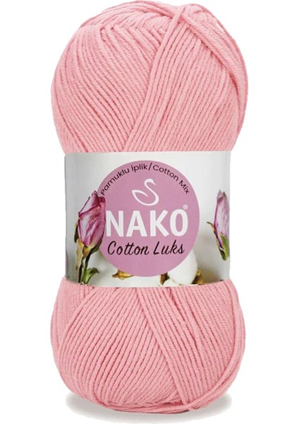 5 Adet Cotton Lüks Yelek Tunik Kazak Bluz Hırka ipi Yünü Açık Pembe 97548