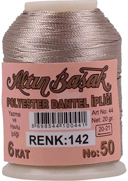 3 Adet Altınbaşak Oya ve Dantel Ipi 20 gr - Royaleks - No: 142