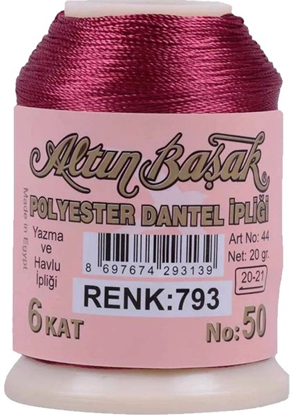 3 Adet Altınbaşak Oya ve Dantel Ipi 20 gr - Royaleks - No: 793 modelleri