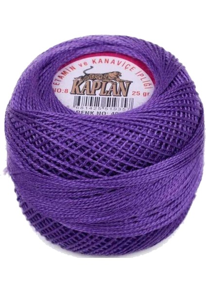 3 Adet Kaplan Etamin ve Kanaviçe Ipi 8 No Kod/renk: 495 - 350 - 783 - Ryl
