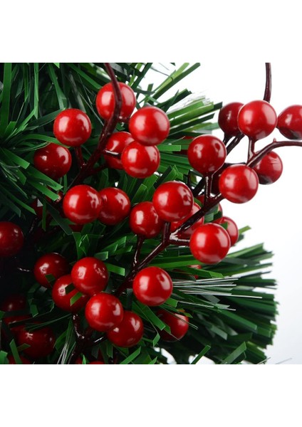 20 Adet Yapay Kırmızı Meyveler Sahte Çiçekler Meyve Berry Kaynaklanıyor El Sanatları Çiçek Buketi Düğün Için Yılbaşı Ağacı Dekorasyon (Yurt Dışından) fiyatları