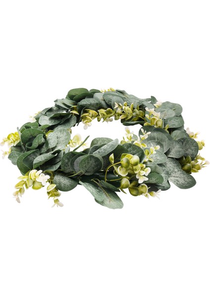 Okaliptüs Çelengi Çiftlik Evi Dekoru, Yeşil Çelenk Ön Kapı Çiftlik Evi Yapay Çelenk Ilkbahar Yaz Yeşillik Çelenk (Yurt Dışından) modelleri