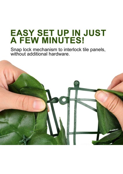 Yapay Sarmaşık Gizlilik Çit Ekranı 0.5x3 M Yapay Çitler Çit ve Açık Bahçe Için Sahte Sarmaşık Asma Yaprağı Dekorasyon (Yurt Dışından) modelleri