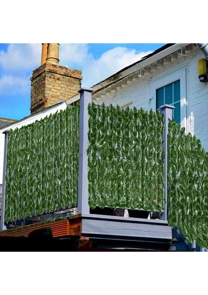 Yapay Sarmaşık Gizlilik Çit Ekranı 0.5x3 M Yapay Çitler Çit ve Açık Bahçe Için Sahte Sarmaşık Asma Yaprağı Dekorasyon (Yurt Dışından) fırsatları