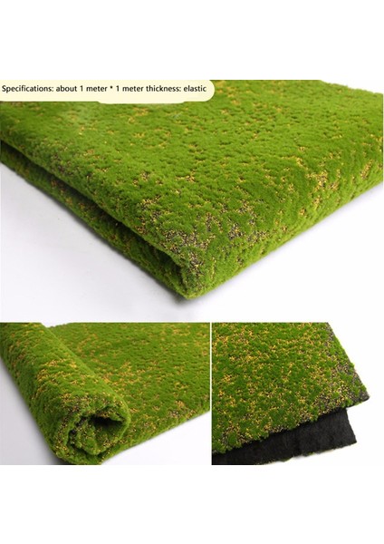 Yapay Yosun Sahte Yeşil Bitkiler Sahte Yosun Çim Dükkanı Ev Veranda Dekorasyon Bahçe Duvar Oturma Odası Dekor Malzemeleri (Yurt Dışından) fiyatları