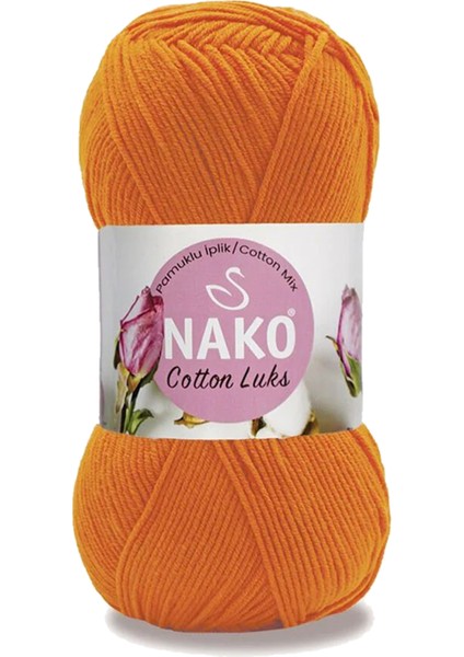 5 Adet Cotton Lüks Yelek Tunik Kazak Bluz Hırka ipi Yünü Turuncu 97552