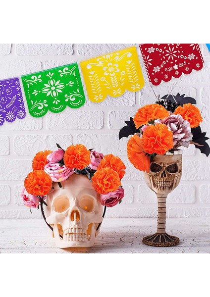 Kadife Çiçeği Çiçek Kafaları Toplu, 100 Adet Yapay Çiçekler Çelenk El Sanatları Için Kafaları, Ipek Kadife Çiçeği Sahte Çiçekler, Turuncu (Yurt Dışından) indirimleri