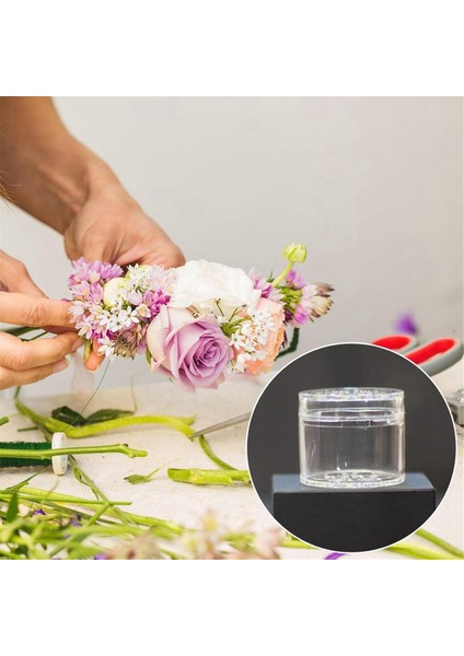 3 Adet Spiral Ikebana Sap Tutucu, Vazo Için Şeffaf Tekrar Kullanılabilir Çiçek Izgarası, Çiçekler Için Çiçek Şekillendirici (2l+1s) (Yurt Dışından)