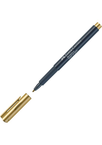 Faber Castell Metalik Keçeli Kalem 1.5 mm – Altın