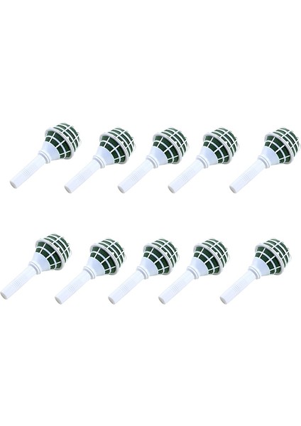 10 Adet Köpük Çiçek Saplı Buket Tutucular Saplı Buket Tutucu Çiçek Aranjmanı Köpük Kiti Düğün Malzemeleri (Yurt Dışından)