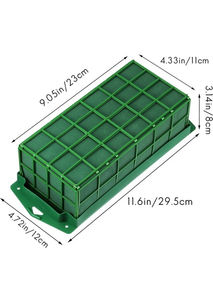 4 Adet Çiçek Köpük Kafes Çiçek Tutucu Çiçek Köpük ile Çiçekler Için Kafes Kase Masa Centerpiece Çiçek Aranjmanı (Yurt Dışından)