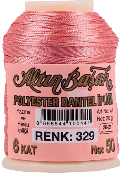 3 Adet Altınbaşak Oya ve Dantel Ipi 20 gr - Royaleks - No: 239 - 329 - 715