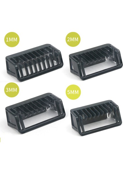 Philips Norelco Oneblade Tıraş Makinesi QP2520 QP2530 QP2630 QP2620 QP2510 QP2521 QP2522 Hassas Tarak Için Kılavuz Tarak 1/2/3/5mm (Yurt Dışından) modelleri