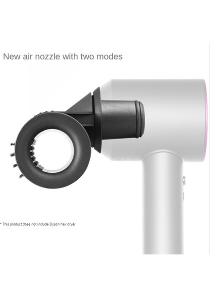 Dyson Supersonic HD01 HD02 HD03 HD04 HD08 HD15 Uçma Önleyici Nozul Pürüzsüz ve Hacimli Saç Şekillendirme Aracı (Yurt Dışından)