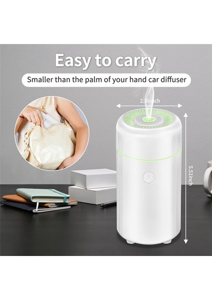 Uçucu Yağlar Için Araba Difüzörleri, USB Koku Difüzörü, Aromaterapi Yağı Difüzörleri, Araba, Ev, Seyahat, Beyaz Için 7 Renk (Yurt Dışından) fiyatları