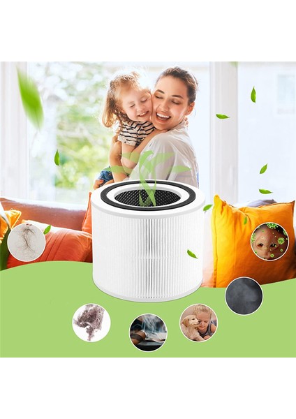Levoıt Core 300 300S Vortexair 3'ü 1 Arada Aktif Karbon Core 300 Filtresi Için 2 Paket Yedek Filtre, Parça Core 300-RF (Yurt Dışından) fiyatları