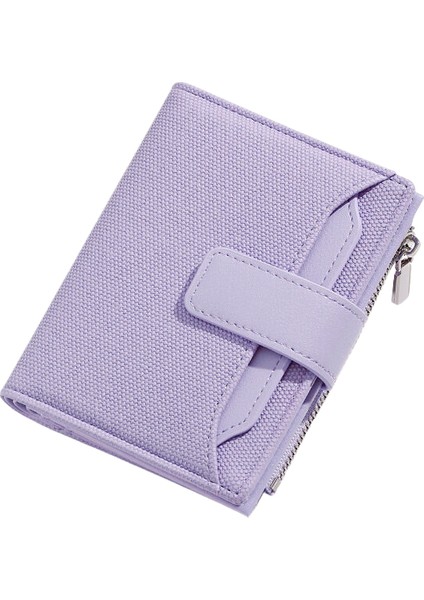 Cacaobüyük -Kapasite Yeni Kısa Ladies Cüzdan Çapraz -Border El % 20 Ins Ins Zipper Pu Deri Money Sandviçler ve Gümüş Çanta (Yurt Dışından)