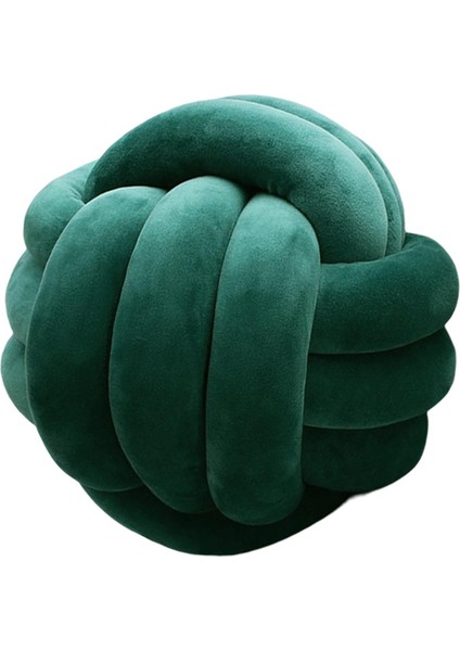 Ev Dekorasyonu Için Yuvarlak Düğüm Ik Yuvarlak Fotoğraf Sahne 22 cm Yeşil (Yurt Dışından)