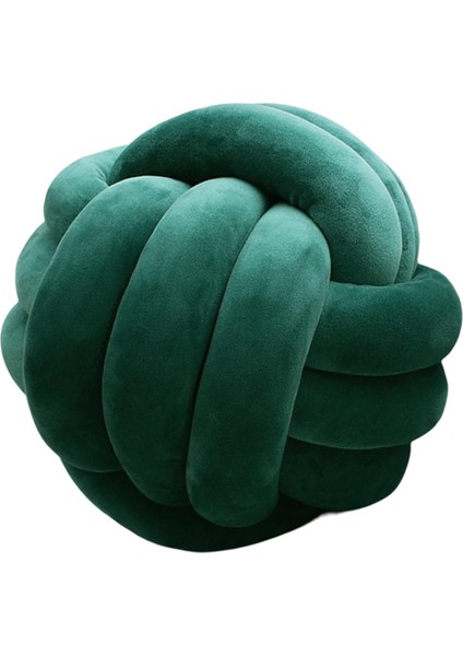 Ev Dekorasyonu Için Yuvarlak Düğüm Ik Yuvarlak Fotoğraf Sahne 22 cm Yeşil (Yurt Dışından)