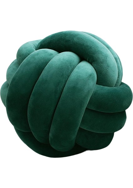 Ev Dekorasyonu Için Yuvarlak Düğüm Ik Yuvarlak Fotoğraf Sahne 22 cm Yeşil (Yurt Dışından)