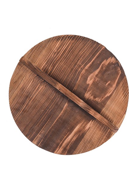 Ahşap Tava Kapağı Mutfak Aksesuarı Yuvarlak Hafif Kalınlaşmış Tencere Kapaklı Pot 20 cm (Yurt Dışından) fırsatları