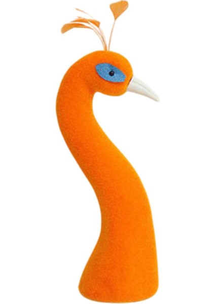 Şu Manken Kafası Çiçek Aranjmanı Dekor Çiçek Sepeti Süsleme Turuncu (Yurt Dışından) fırsatları