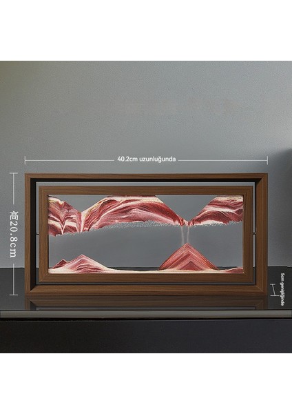 3D Kum Boyama Kum Saati Süsleri (Yurt Dışından)