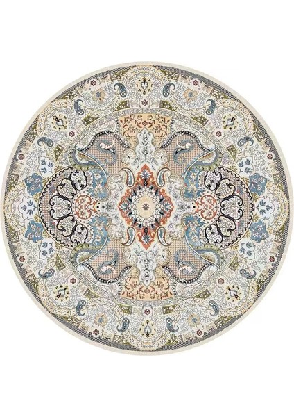 Vintage Çiçekli Farsça Halı Etnik Kapı Paspası Bohem Tarzı Oturma Odası Halı Zemin Paspası (Yurt Dışından)