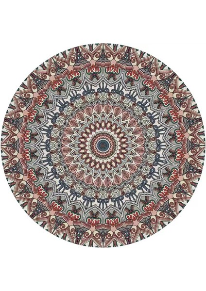 Vintage Çiçekli Farsça Halı Etnik Kapı Paspası Bohem Tarzı Oturma Odası Halı Zemin Paspası (Yurt Dışından)