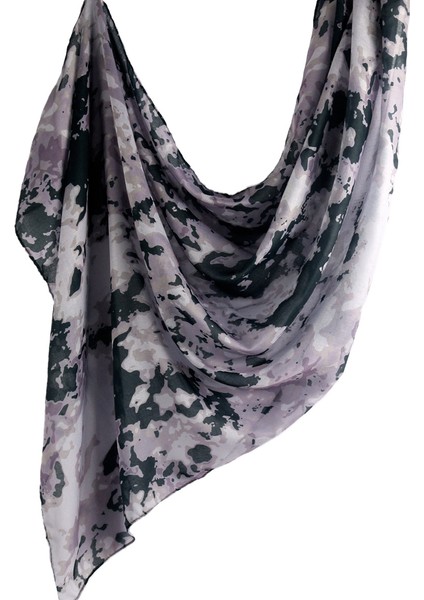 Eşarp Baş Bandı Yumuşak Degrade Renkli Stil Eşarp Geniş Yan Ince Şal (Yurt Dışından)