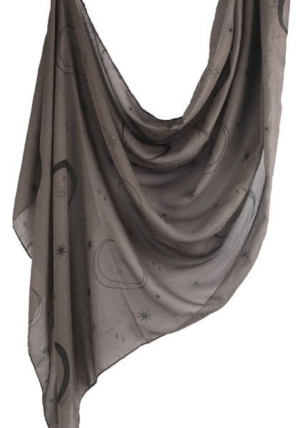 Eşarp Baş Bandı Yumuşak Degrade Renkli Stil Eşarp Geniş Yan Ince Şal (Yurt Dışından)