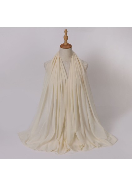 Eşarp Baş Bandı Yumuşak Degrade Renkli Stil Eşarp Geniş Yan Ince Şal (Yurt Dışından)