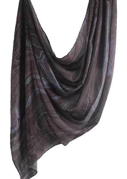 Eşarp Baş Bandı Yumuşak Degrade Renkli Stil Eşarp Geniş Yan Ince Şal (Yurt Dışından)