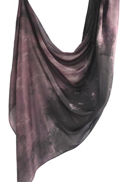 Eşarp Baş Bandı Yumuşak Degrade Renkli Stil Eşarp Geniş Yan Ince Şal (Yurt Dışından)