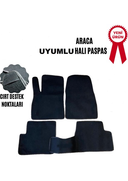 F.fiesta 2018 Model ve Aynı Kasaya Uygun Araca Özel Halı Paspas