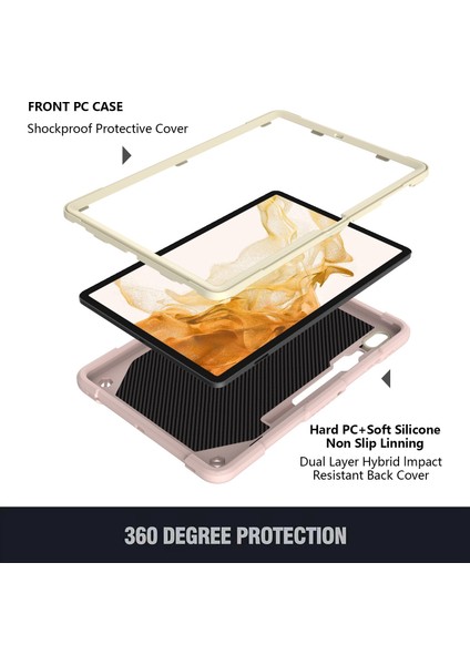 Samsung Galaxy Tab S8+ / S7+ Için Standlı Tablet Kılıfı (Yurt Dışından) fırsatları