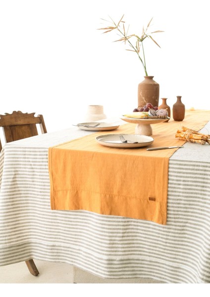 Linen Runner Hardal 45 x 160
